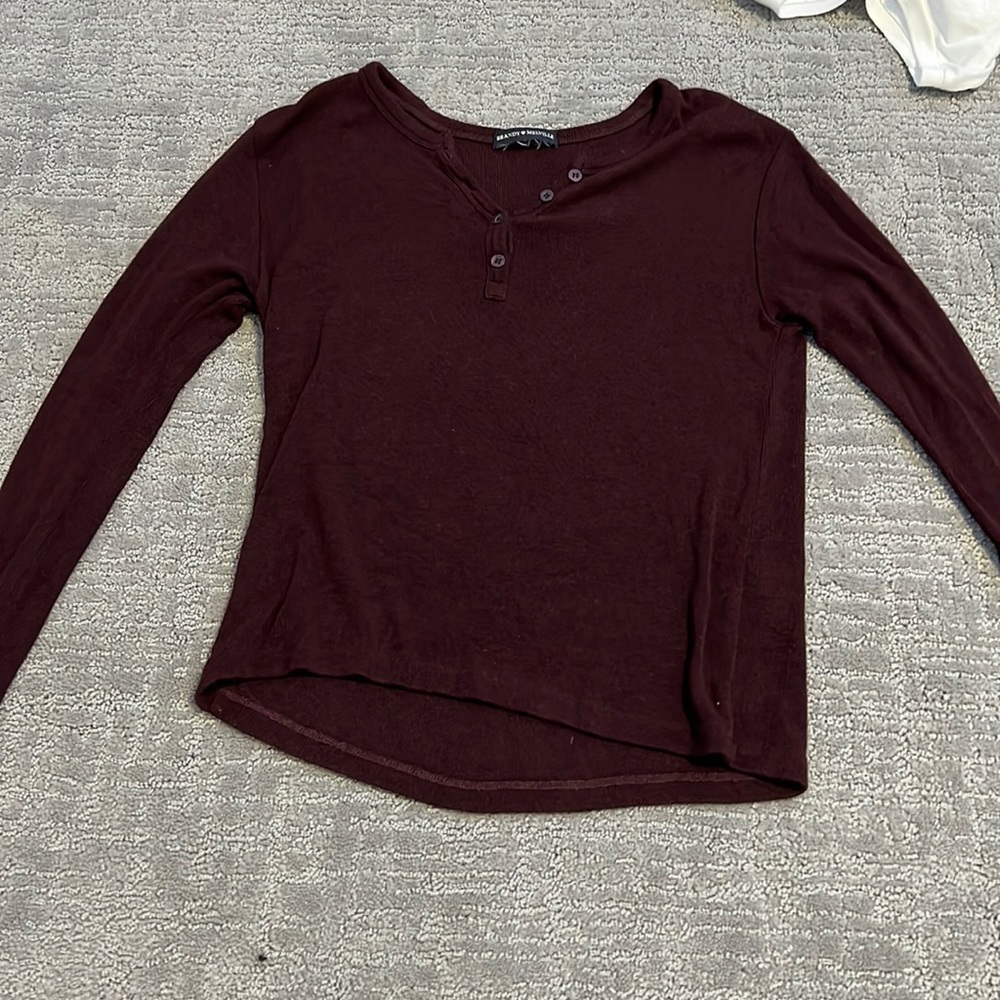 brandy Melville long sleeve shirt.